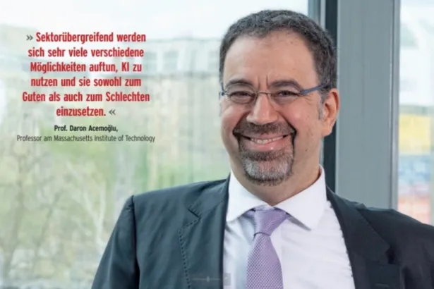 Zierte schon das Cover von Institutional Money, als er "nur" MIT-Professor und Bestseller-Autor war: Nobelpreisträger Daron Acemoglu